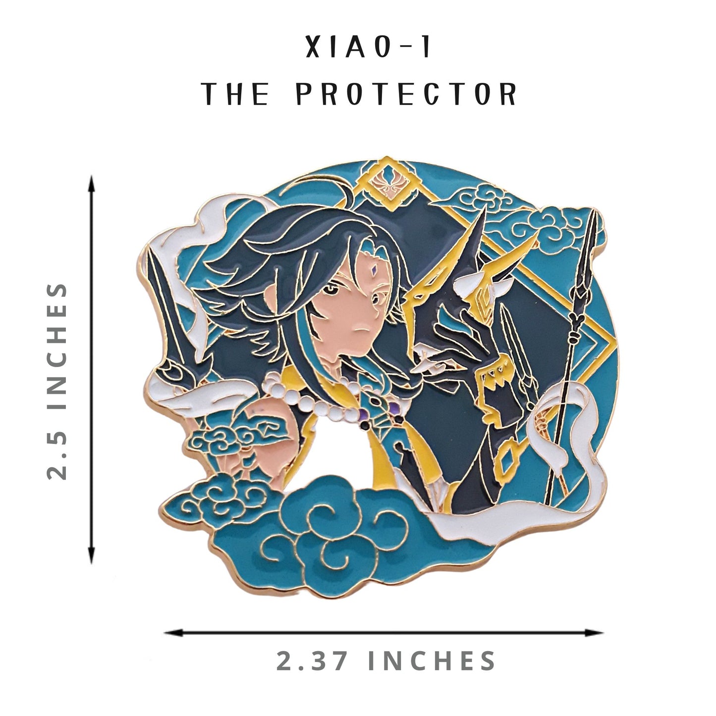 FANCYMYPIN - Genshin Impact Xiao-1 the protector enamel collectible pin