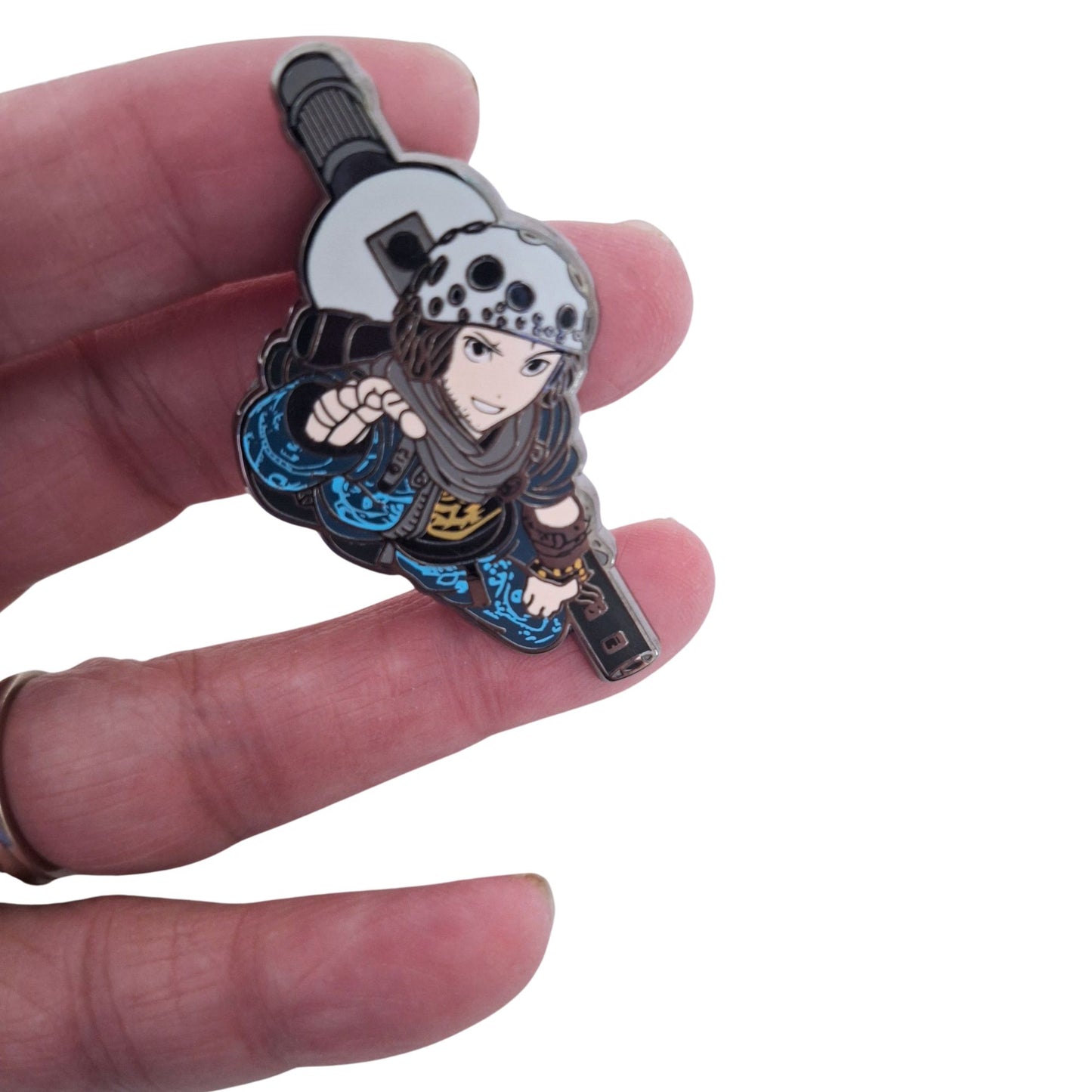 Anime Character Trafalgar Law Enamel Lapel Pin