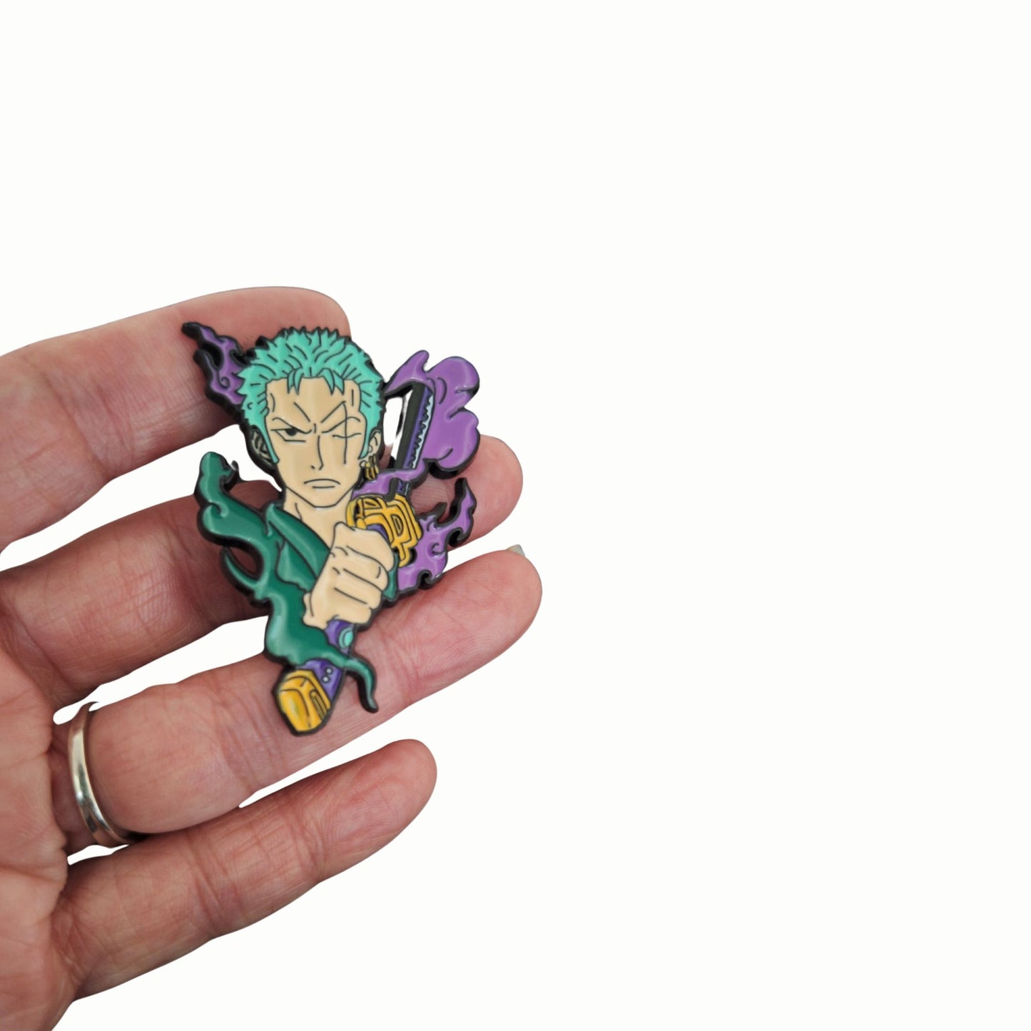 Fancymypin - Roronoa Zoro the hunter enamel lapel pin