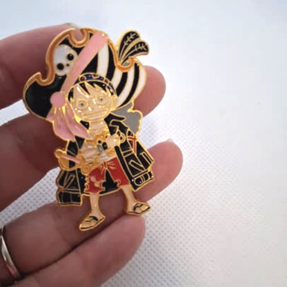 FANCYMYPIN -The straw hat luffy enamel lapel collectible pin