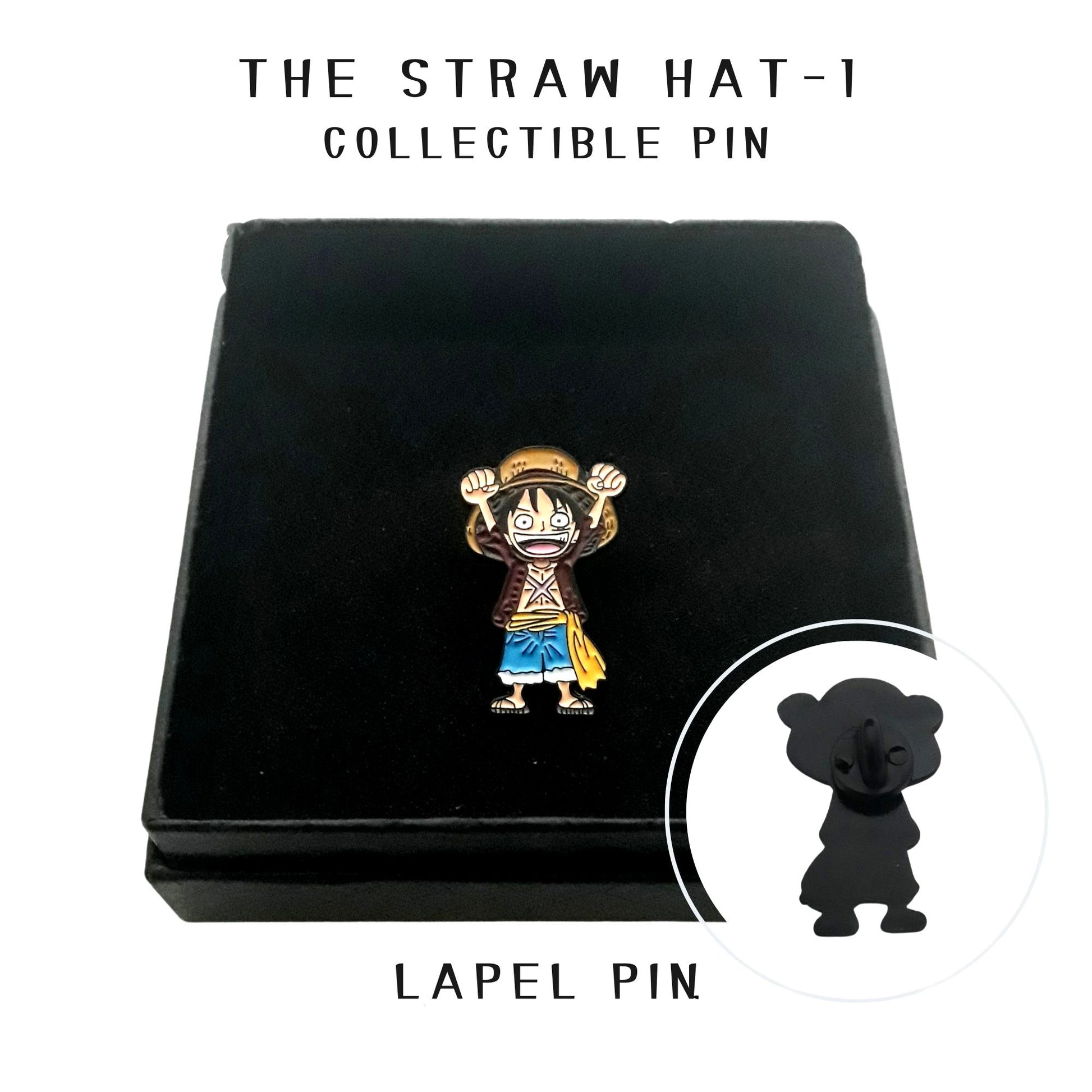 FANCYMYPIN -The straw hat luffy-1 enamel lapel collectible pin