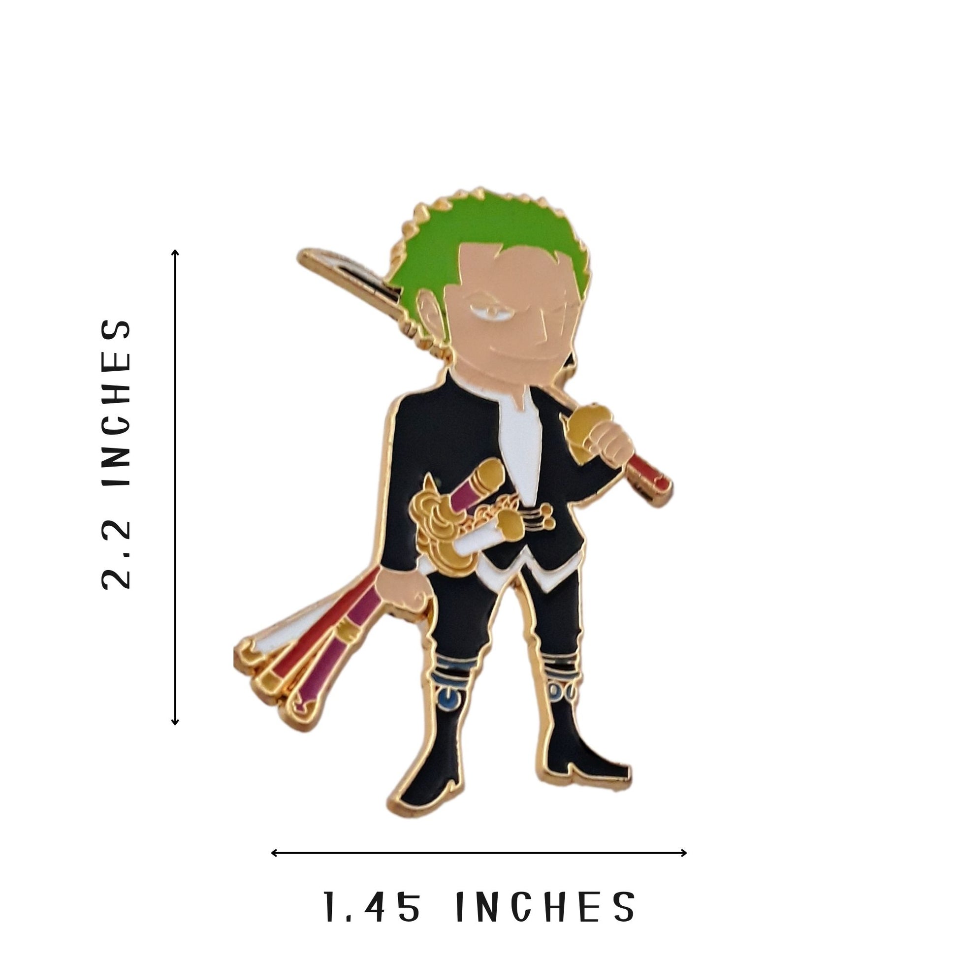 FANCYMYPIN - Roronoa Zoro The pirate hunter enamel lapel collectible pin