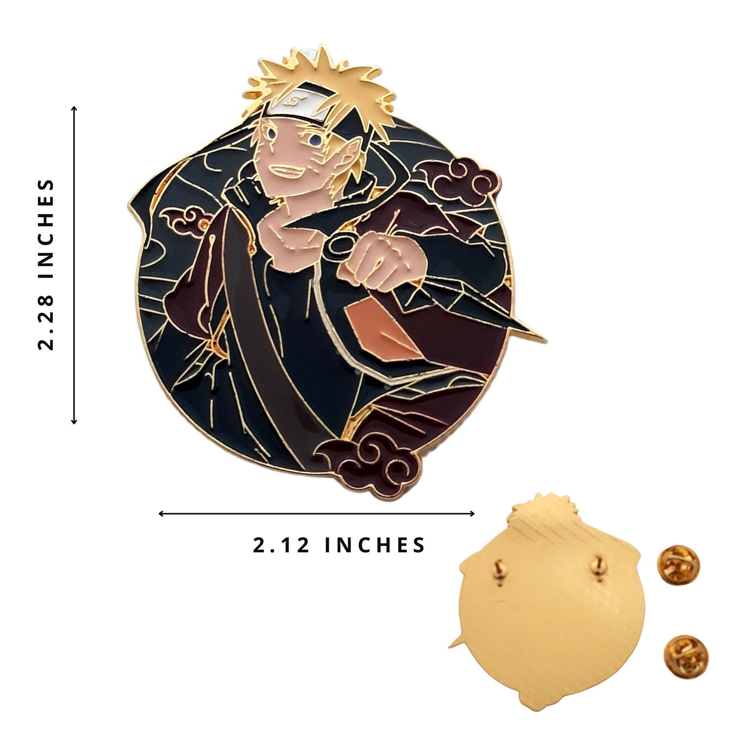 FANCYMYPIN - The hero Naruto enamel badge collectible pin