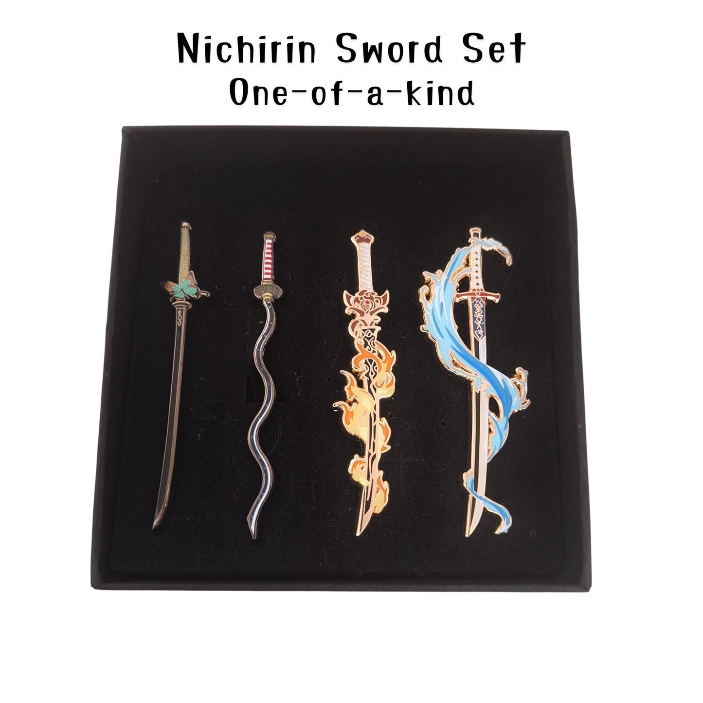 One-of-a-kind Nichirin Swords Hard Enamel Lapel Pin