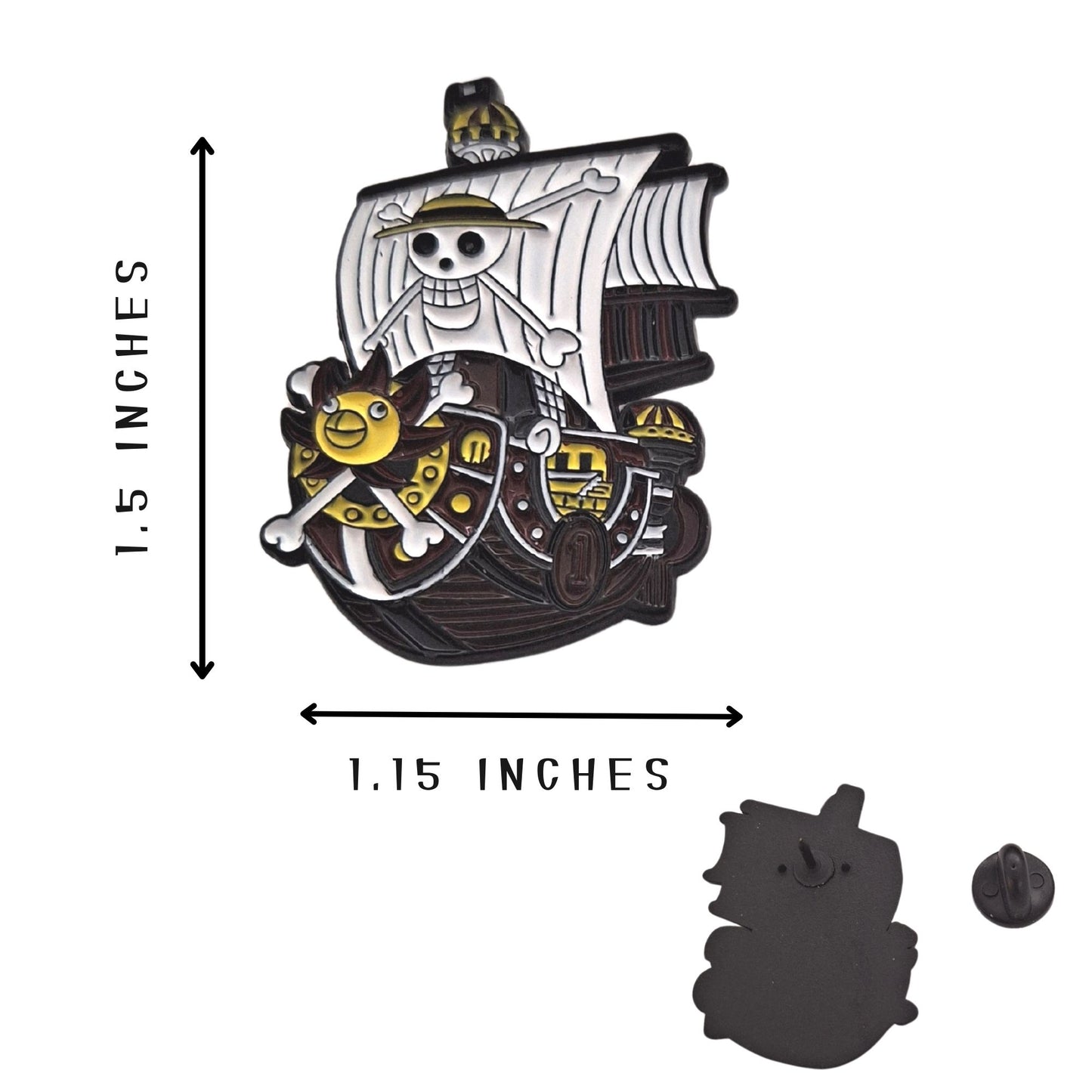 fancymypin - thousand sunny ship collectible lapel pin