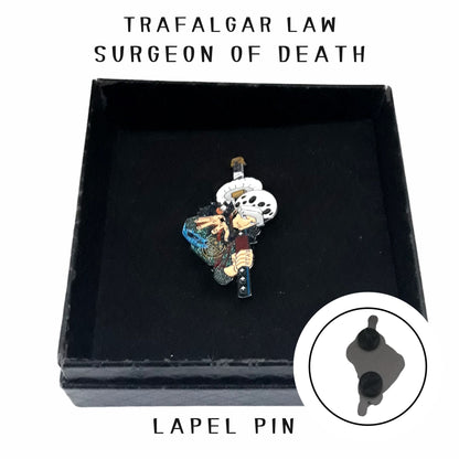 FANCYMYPIN-Trafalgar Law Enamel lapel collectible pin