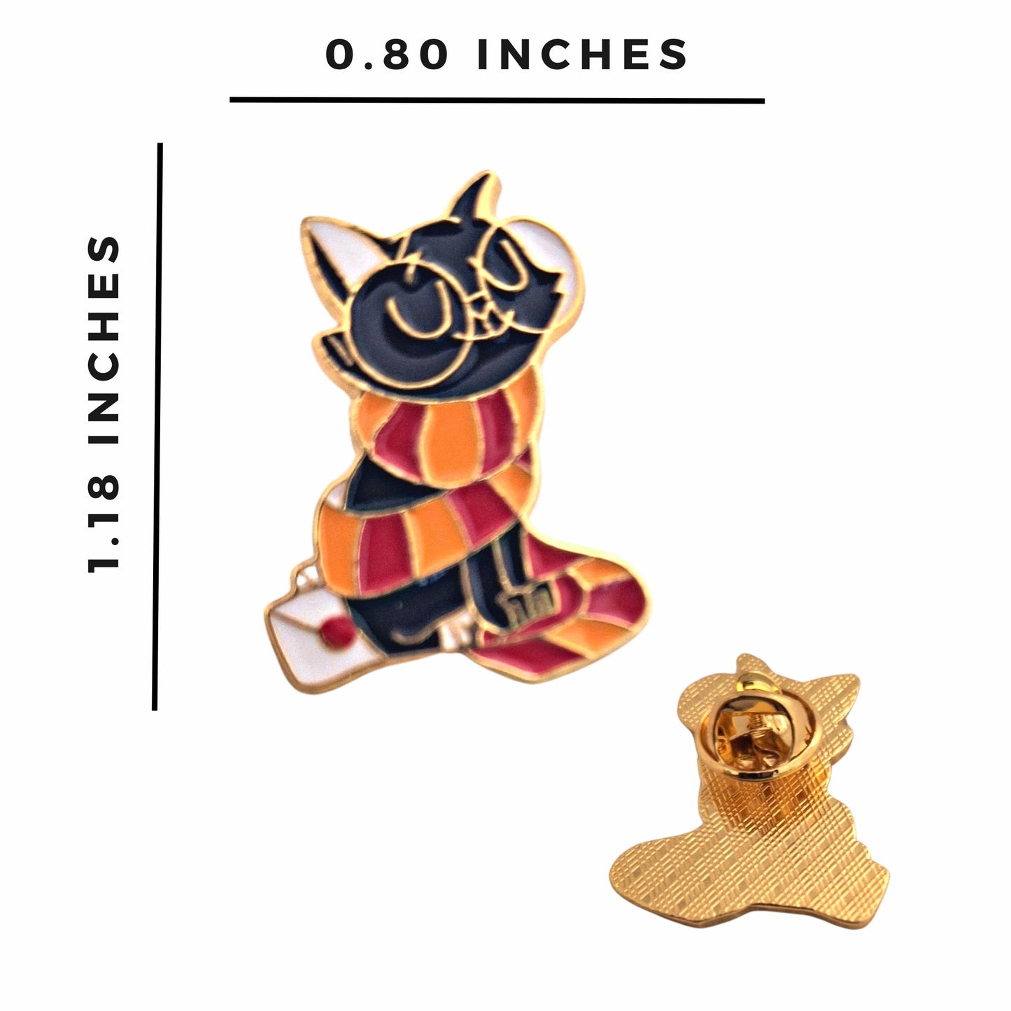 Gryffindor Magic Cat Lapel Pin