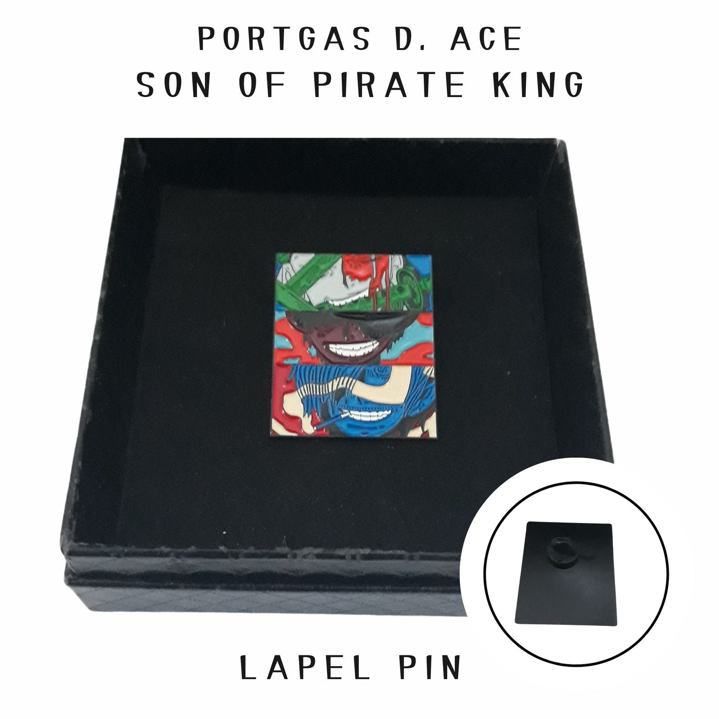 Fancymypin - Portgas D. Ace Enamel Lapel Collectible Pin