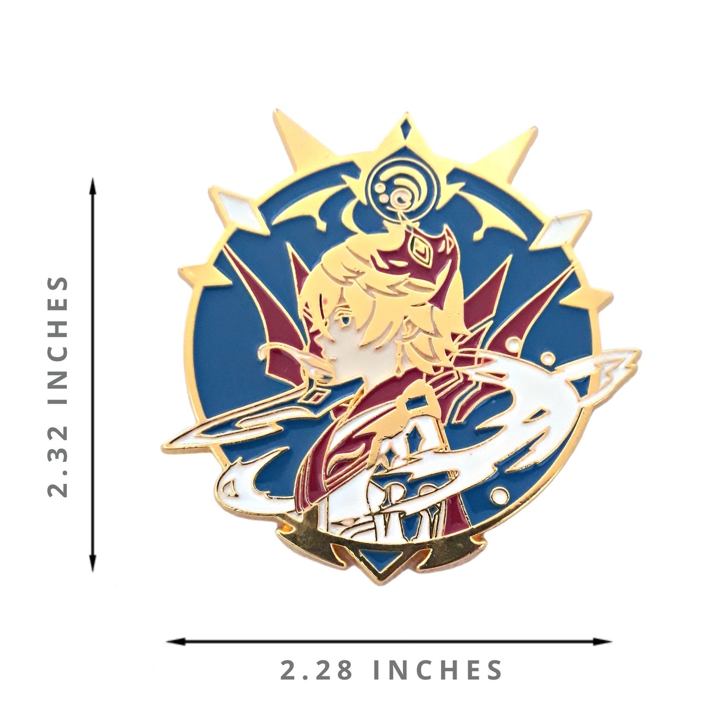 FANCYMYPIN - Genshin Impact Tartaglia the playful enamel brooch badge pin