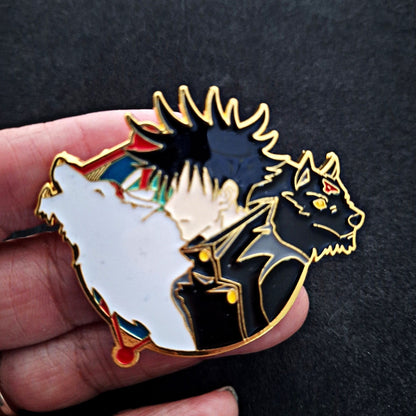 Fancymypin - The sorcerer Megumi Fushiguro enamel brooch pin