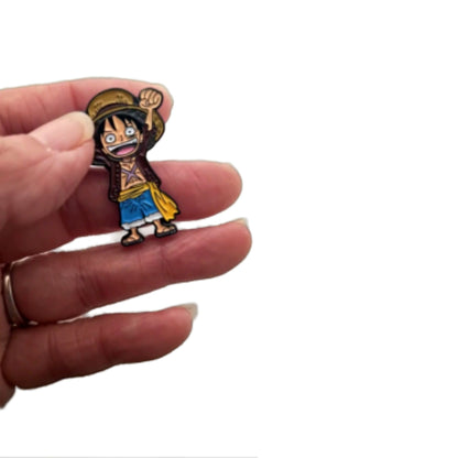 FANCYMYPIN -The straw hat luffy-1 enamel lapel collectible pin