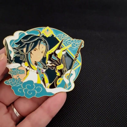 FANCYMYPIN - Genshin Impact Xiao-1 the protector enamel collectible pin