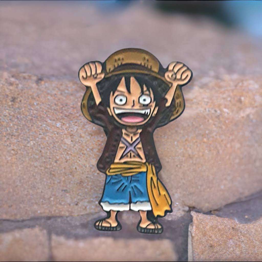 FANCYMYPIN -The straw hat luffy-1 enamel lapel collectible pin