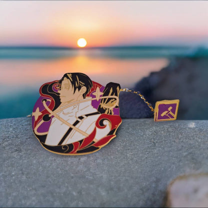 FANCYMYPIN - The rescuer Yuta enamel pin with chain collectible pin