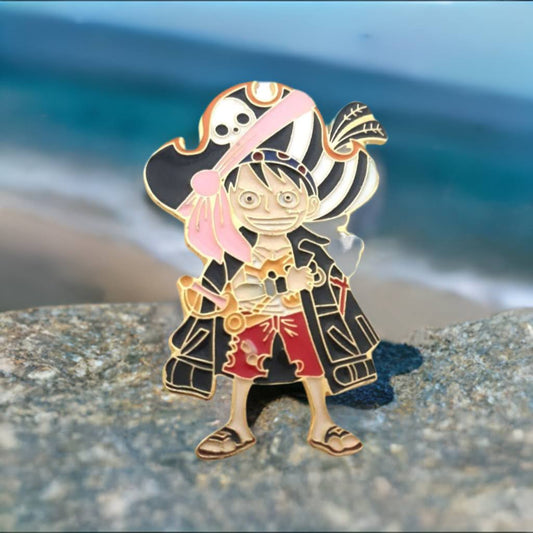 FANCYMYPIN -The straw hat luffy enamel lapel collectible pin