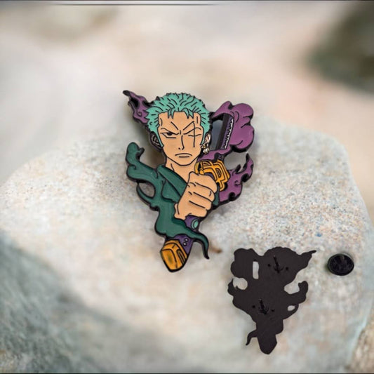 Fancymypin - Roronoa Zoro the hunter enamel lapel pin