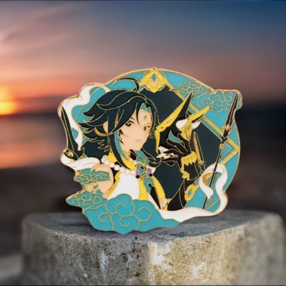 FANCYMYPIN - Genshin Impact Xiao-1 the protector enamel collectible pin