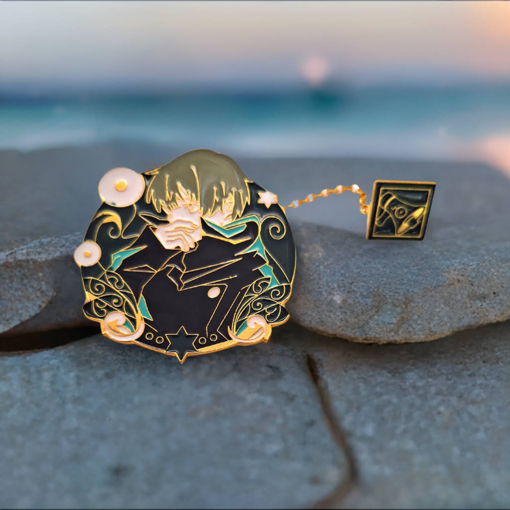 Fancymypin - Toge Inumaki enamel pin with chain