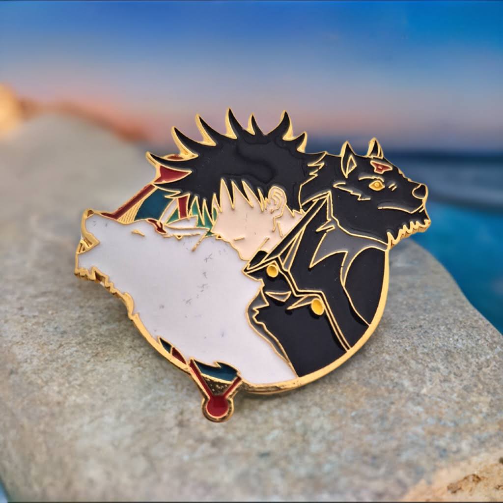 Fancymypin - The sorcerer Megumi Fushiguro enamel brooch pin