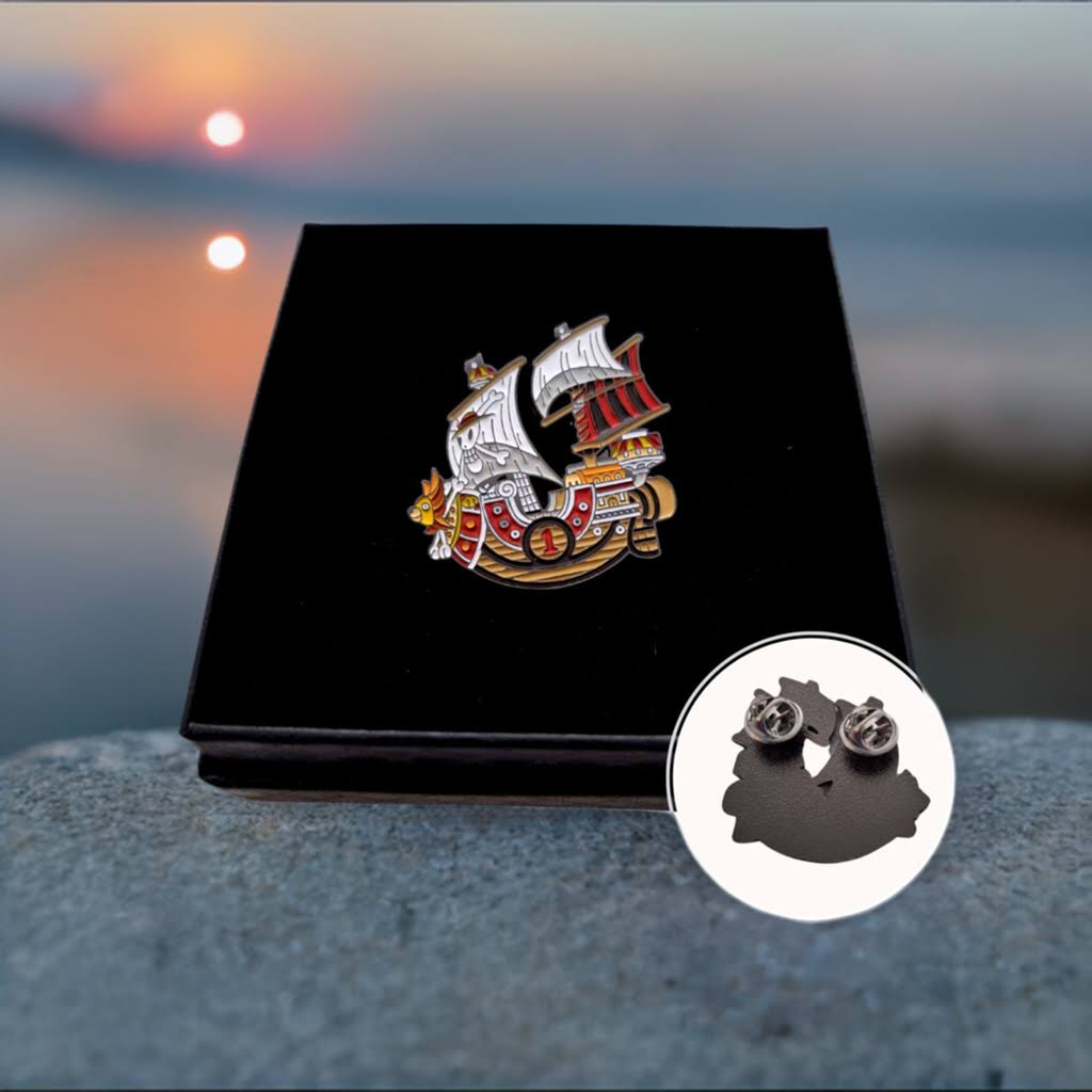 Fancymypin - Thousand sunny one piece enamel brooch lapel pin