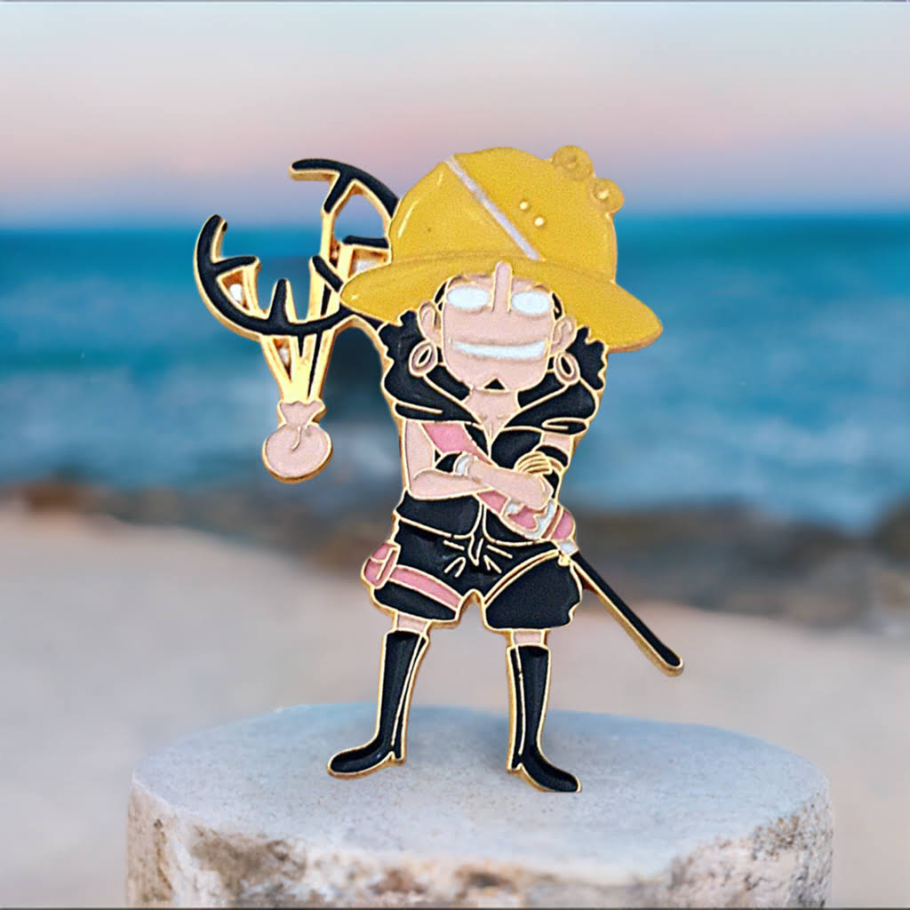 FANCYMYPIN - Usopp the sniper enamel lapel collectible pin