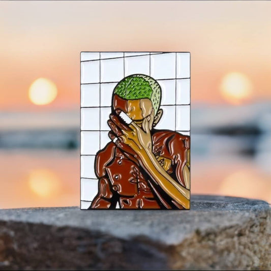 fancymypin - roronoa zoro the hunter enamel lapel pin