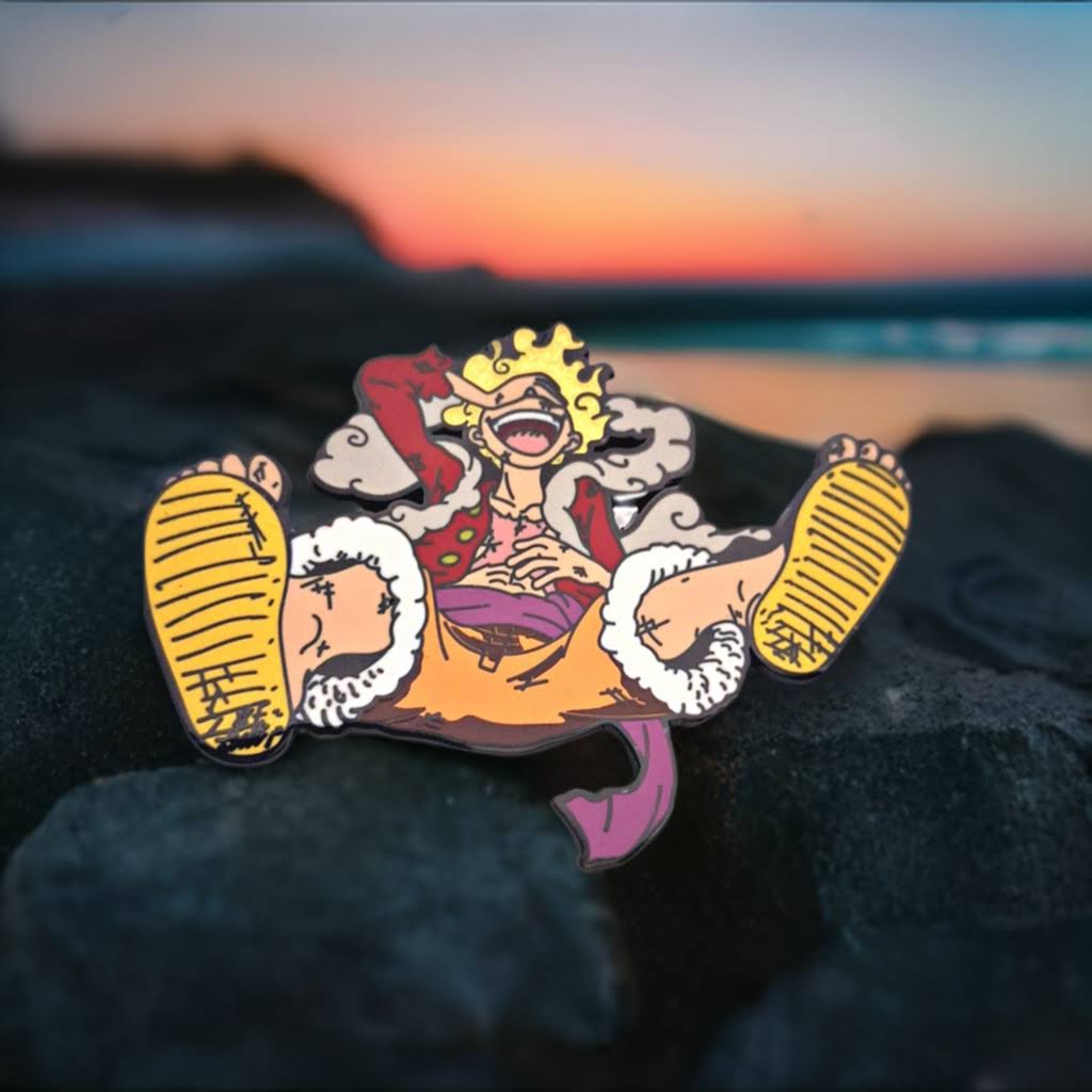 fancymypin - One Piece straw hat luffy enamel backpack lapel pin