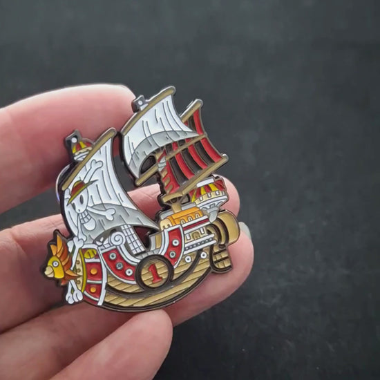 Fancymypin - Thousand sunny one piece enamel brooch lapel pin