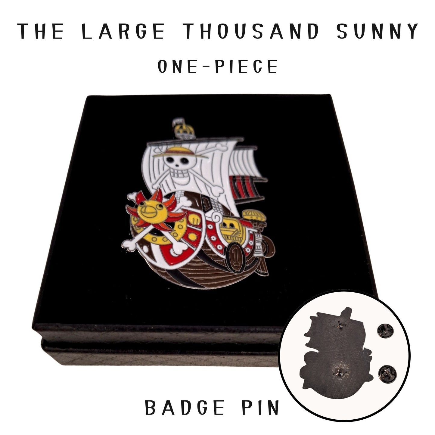 Large Thousand Sunny Brooch Pin