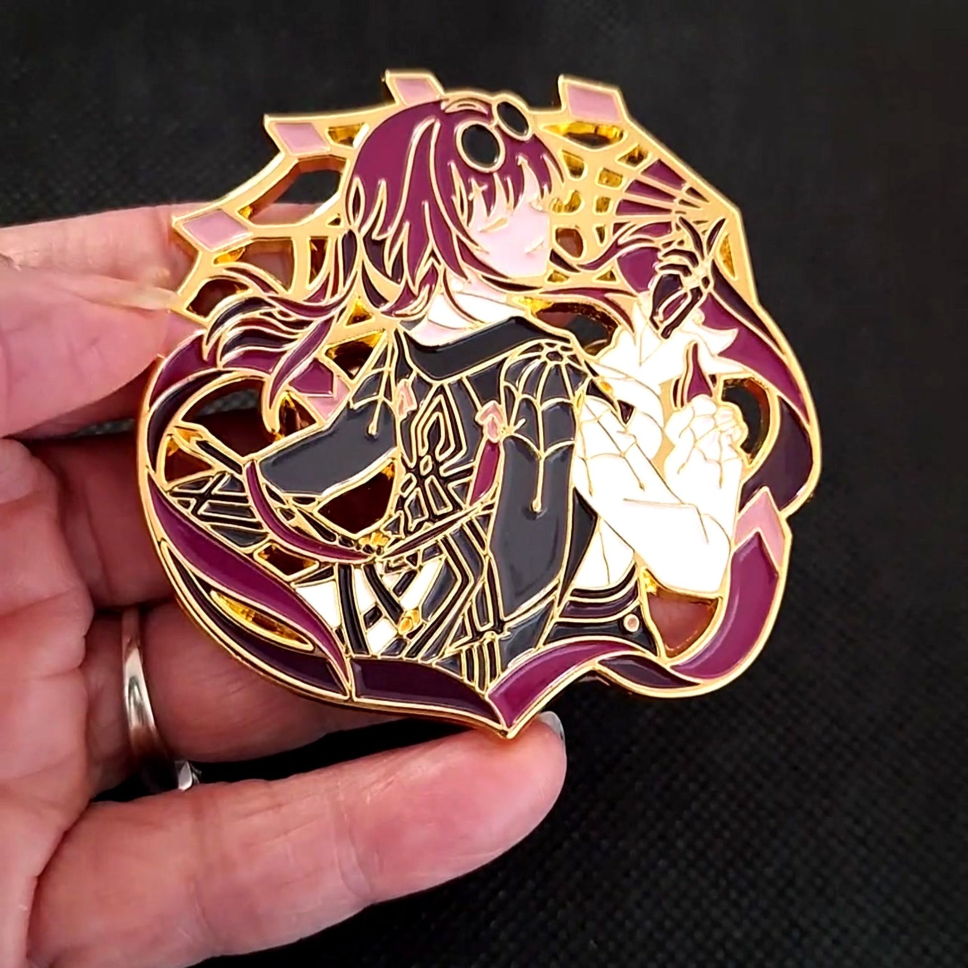 fancymypin - the lightning shock Kafka enamel collectible pin